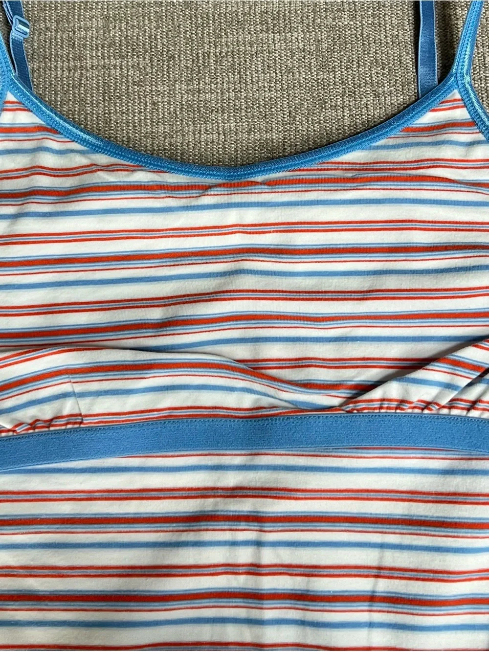 Nike Striped Tank Top